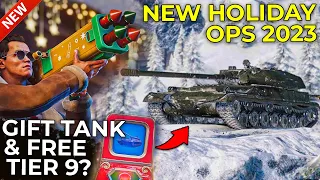 Free Object 283, Gift Tank & New Rewards | Holiday Ops 2023 in World of Tanks
