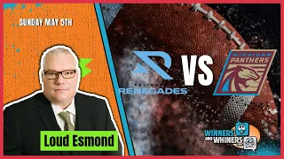 Free UFL Betting Pick: | Renegades vs Panthers | Loud Edmond | 5/5/24