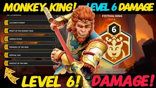Is Monkey King the NEW Damage King? | Level 6 Dynasty Damage Series Part 1 | Shadow Fight 3