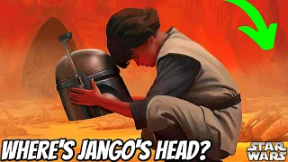 Why Jango Fett's Head Vanishes When He Dies? #shorts