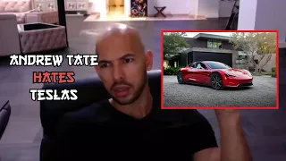 Why Andrew Tate HATES Teslas! | Andrew Tate