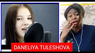 AFRICAN GIRL FIRST TIME REACTION TO DANELIYA TULESHOVA - DIAMONDS