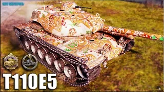 T110E5 три отметки Колобанов, Пул ✅ World of Tanks лучший бой