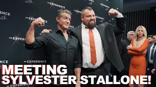 MEETING SYLVESTER STALLONE!