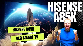 Experience Smart & Stunning Hisense A85K OLED TV: HDR & 120Hz Refresh for Gaming (Europe-only)