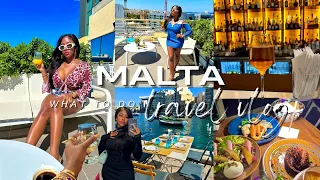 MALTA TRAVEL VLOG 🇲🇹 Where To Stay, Restaurants, Nightlife | Paceville, Mdina, Valletta | MELANIQUE