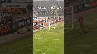 Partizan Spartak - uživo atmosfera sa tribine Stadiona #football #partizan #sports