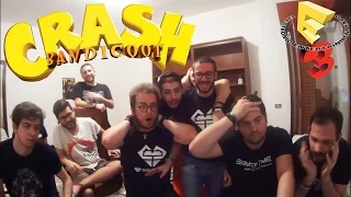 Crash Bandicoot PS4 Remastered Reveal LIVE Reaction - E3 2016 SONY