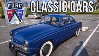 GTA 5 Vapid Clique Deluxe (Real Life 1951 Ford Coupe) [Add-On Car] Showcase (QuantV + NVE + 5Real)