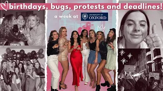 a very up and down week at oxford university! birthdays + the return of freshers flu... (ad)