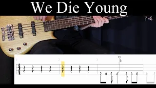 We Die Young (Alice in Chains) - Bass Cover (With Tabs) by Leo Düzey