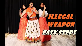 Illegal Weapon | Easy Steps For Girls | Wedding choreography | Street dancer  The Dance Mafia mohali