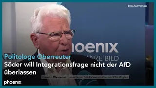 CSU-Parteitag: Interview mit dem Politologen Prof. Heinrich Oberreuter