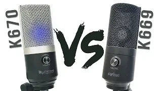 Обзор FIFINE K670 и сравнение с FIFINE K669 - лучший usb микрофон найден