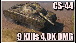 World of Tanks CS-44 - 9 Kills 4,0K Damage Prokhorovka