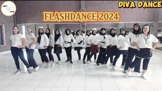 FLASHDANCE 2024 Line Dance | Choreo by Bangkit Dance | Demo by DIVA DANCE