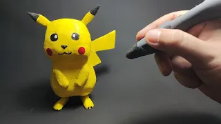 Making Pikachu with a 3D Pen ⚡️ #Pikachu