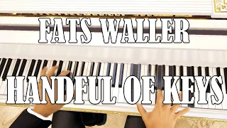 Fats Waller - Handful Of Keys (1929) | Stride piano transcription