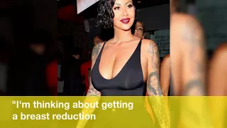 Amber Rose Getting Breast Reduction Surgery