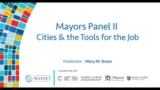 Mayors Panel II: Cities & Tools for the Job