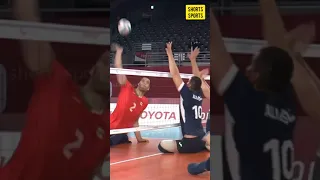 Men's Sitting Volleyball | The tallest Paralympian Morteza | Paralympic Gold Iran