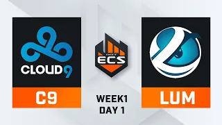 Cloud9 vs ex-Luminosity - Map 3 - Train (ECS Season 8 - Week 1 - DAY1)