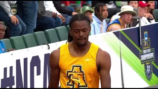 NCAA TRACK & FIELD OUTDOOR: FINAL MEN 400M - RANDOLPH ROSS (NC A&T) AND CHAMPION ALLISON (UF)