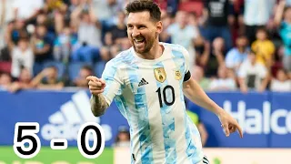 Argentina vs Estonia | 5-0 | - Highlights & All Goals 2022 HD.