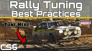 Rally Tuning Basics To Make You Faster! - Forza Horizon 4 - Audi Quattro