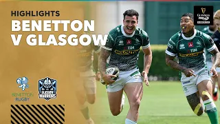 3 Minute Highlights: Benetton v Glasgow Warriors | Round 1 | Guinness PRO14 Rainbow Cup