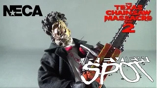 NECA The Texas Chainsaw Massacre Part 2 Retro Cloth Leatherface | Video Review HORROR