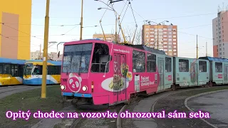 Opitý muž na linke 9 obťažoval cestujúcich | TRAM Košice