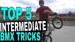 TOP 5 EASY BMX TRICKS TO LEARN