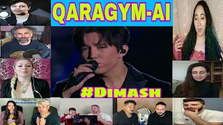 Reactors Reaction to Dimash cover "QARAGIM-Ai|Reactions Compilation|MushyHK