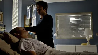 TVD 6x7 - Damon is frustrated that Ric is human. "Now Elena's stuck with only evil me memories" | HD