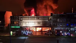 Brand Arnhem meubelzaak deel 2