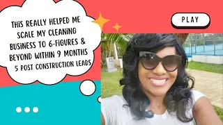 5 POST CONSTRUCTION LEADS THAT HELPED ME SCALE MY CLEANING BUSINESS TO 6-FIGURES WITHIN 9 MONTHS