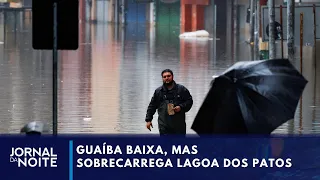 Guaíba baixa nas últimas 24 horas, mas sobrecarrega Lagoa dos Patos