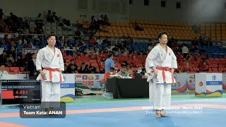 ANAN - Team Kata and Bunkai - Vietnam | SEAKF 2023 Senior Male Team Kata Gold