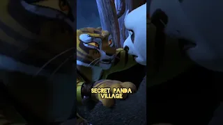 Do you know in Kung Fu Panda 3, How tigress find secret panda village #shorts #viral