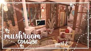 cottagecore mushroom house / cottage - part 2 - || Roblox , Bloxburg ||