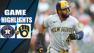 Houston Astros vs Milwaukee Brewers GAME HIGHTLIGHT| MLB May 18 2023 | MLB Season 2024