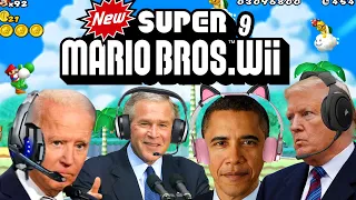 US Presidents Play New Super Mario Bros. Wii 9