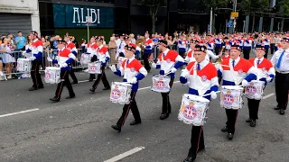 #12thJuly Battle of the Boyne Parade #Belfast 2022