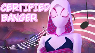 Spider-Gwen’s theme is a BANGER (Across the Spiderverse)