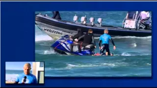 Interview with Mick Fanning after shark attack at J-Bay Open