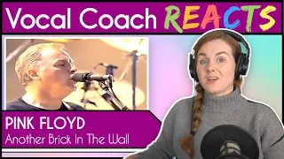 Vocal Coach reacts to Pink Floyd - Another Brick In The Wall (Live)