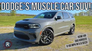 The 2022 Dodge Durango R/T Is A V8 Muscle Car Disguised As A 3-Row Family SUV