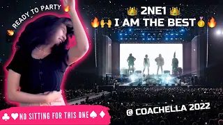 2NE1 - 'I AM THE BEST' at Coachella 2022 | OG BLACKJACK REACTION ♠️♦️♣️♥️