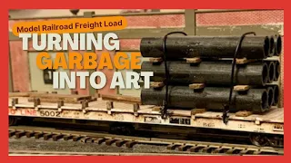 Turning Garbage Into Art: HO Scale Freight Load